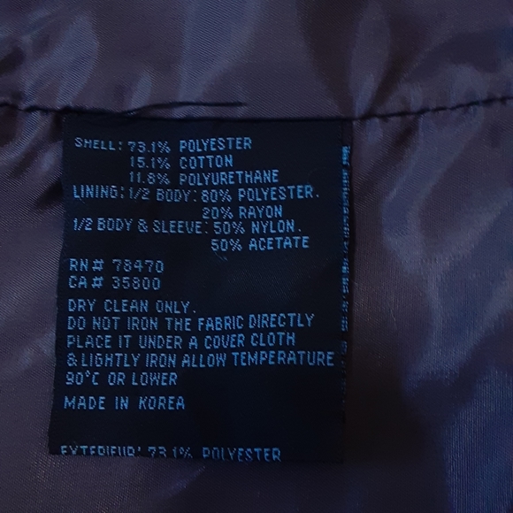 Kenneth Cole, REACTION, Half Body, Large Weather Coat - Picture 4 of 9